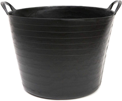 Cesto Vendimia / Capazo Plastico 42l Negro